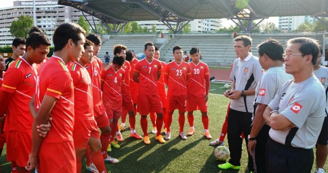 Điểm tin 22/9: Myanmar tập huấn châu Âu, thầy Tô đến Việt Nam